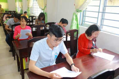 Chi Bộ MN Đoàn Thị Liên tham gia hội thi tìm hiểu tư tưởng, đạo đức, phong cách Hồ Chí Minh năm 2020.