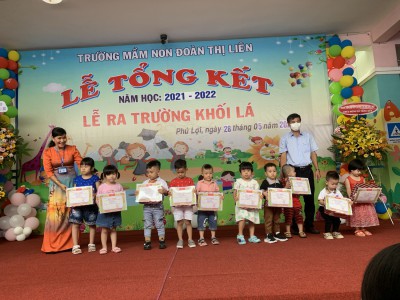 LỄ TỔNG KẾT NH 2021-2022 CỦA TRƯỜNG MN ĐOÀN THỊ LIÊN