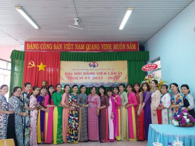 ĐẠI HỘI CHI BỘ MẦM NON ĐOÀN THỊ LIÊN NHIỆM KỲ 2022-2025