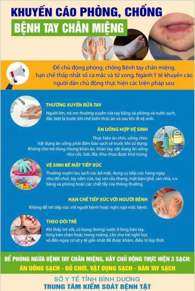 VỆ SINH ĐÔI TAY - PHÒNG NGỪA BỆNH TAY CHÂN MIỆNG HIỆU QUẢ