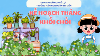 KẾ HOẠCH THÁNG - KHỐI CHỒI