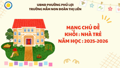 MẠNG CHỦ ĐỀ KHỐI NHÀ TRẺ