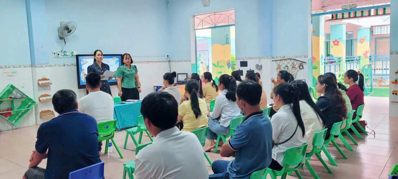 TRƯỜNG MẦM NON ĐOÀN THỊ LIÊN - HỌP PHỤ HUYNH HỌC SINH NĂM HỌC 2025-2026