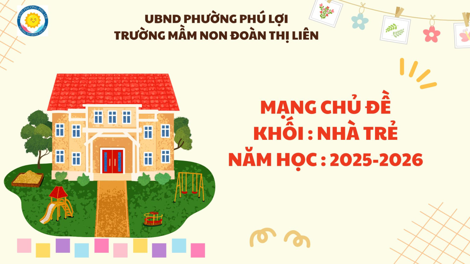MẠNG CHỦ ĐỀ KHỐI NHÀ TRẺ