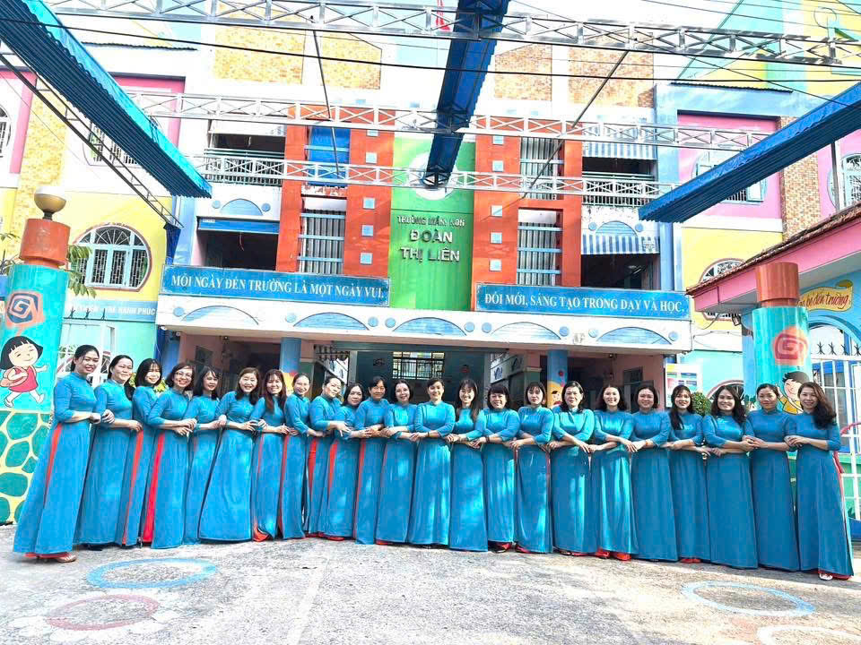 TRƯỜNG MẦM NON ĐOÀN THỊ LIÊN HƯỞNG ỨNG TUẦN LỄ ÁO DÀI – TÔN VINH VẺ ĐẸP TRUYỀN THỐNG VIỆT NAM