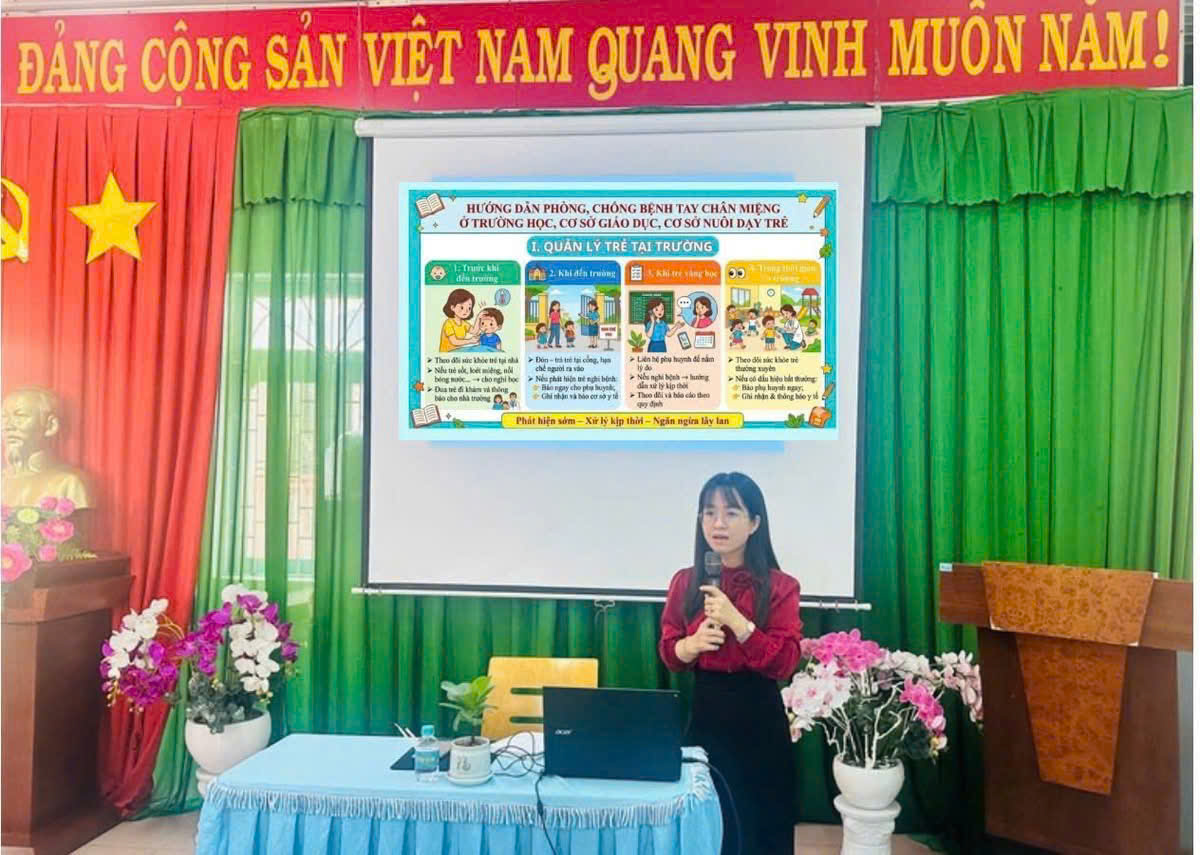 TĂNG CƯỜNG CÔNG TÁC PHÒNG, CHỐNG DỊCH BỆNH TAY CHÂN MIỆNG