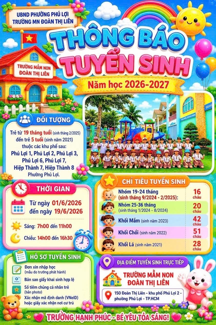 THÔNG BÁO TUYỂN SINH