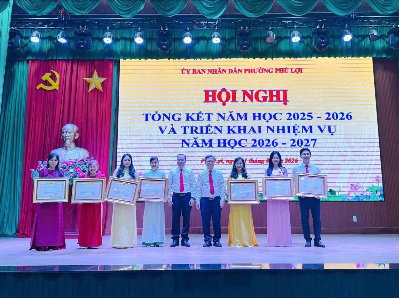 TRƯỜNG MẦM NON ĐOÀN THỊ LIÊN DỰ LỄ TỔNG KẾT NĂM HỌC 2025–2026 VÀ TRIỂN KHAI NHIỆM VỤ NĂM HỌC 2026–2027
